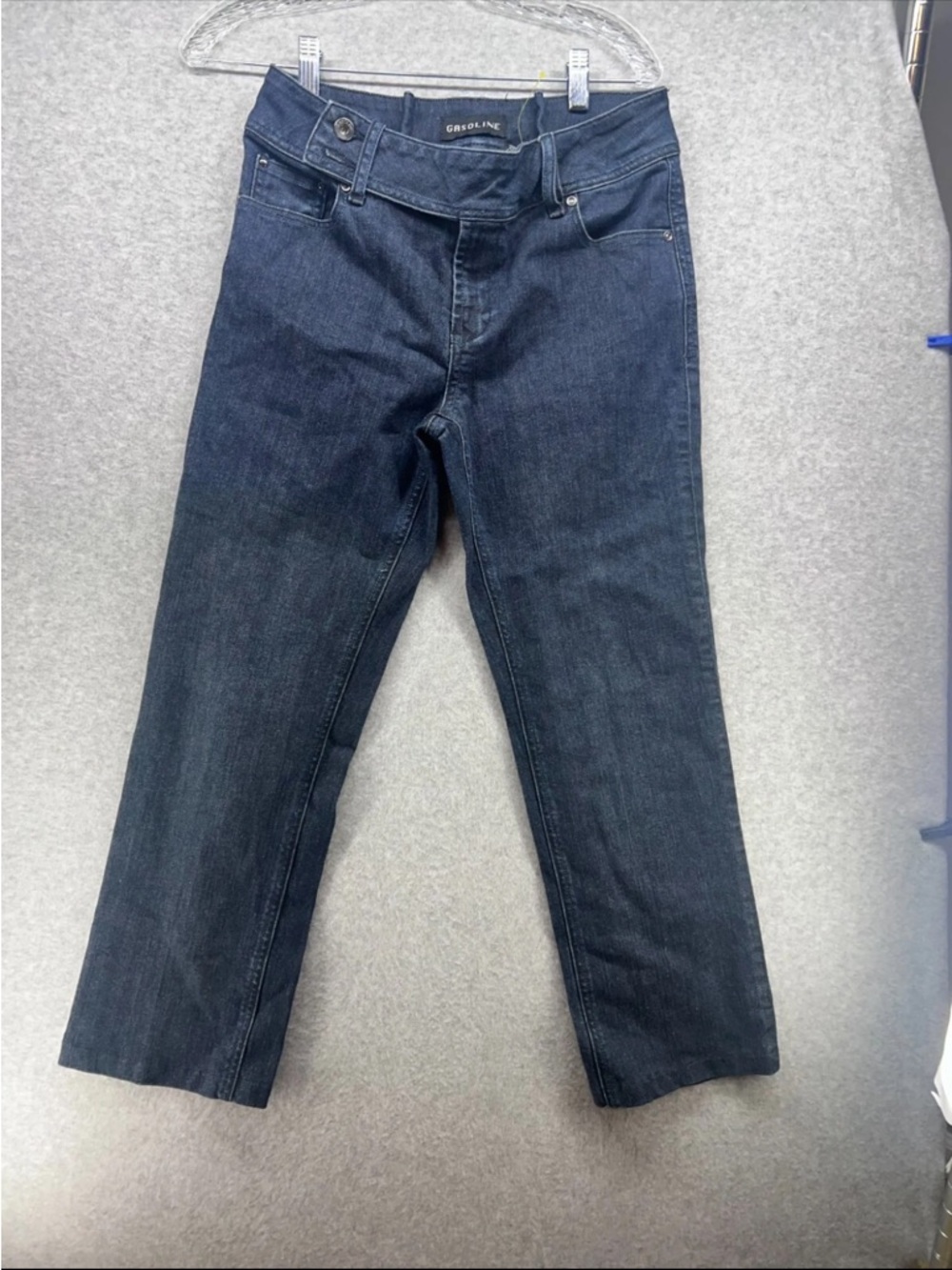 GASOLINE GLAMOUR Dark Indigo Straight-Leg Jeans